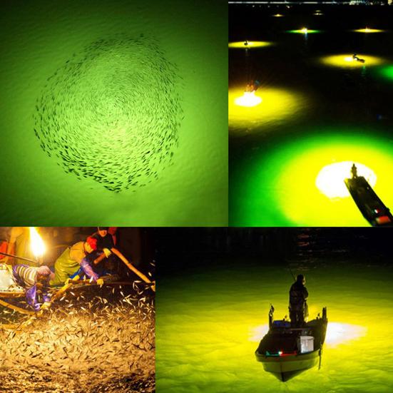 Waterproof Luminous LED Deep Sea Fishing Light Multi-Color High Bright Lamp