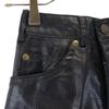 Unused UFO Made In Japan Slim Dance Long Pants W26 Black Women Used