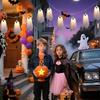 Halloween String Lights LED Halloween Lights String Ghost Decor 10 Pieces 8 Modes Ambient Lighting for Home Outdoor Patio Porch