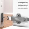Cabinet Push Latches Push To Open Catches Lock Rebound Locking Catches Bounce Lock for Cabinet Drawer Wardrobe