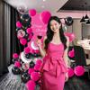 Happy Birthday Party Boys And Girls Scene Arrangement Decorative Supplies Background Wall Balloons Internet Celebrity 18 Bar Mitzvah