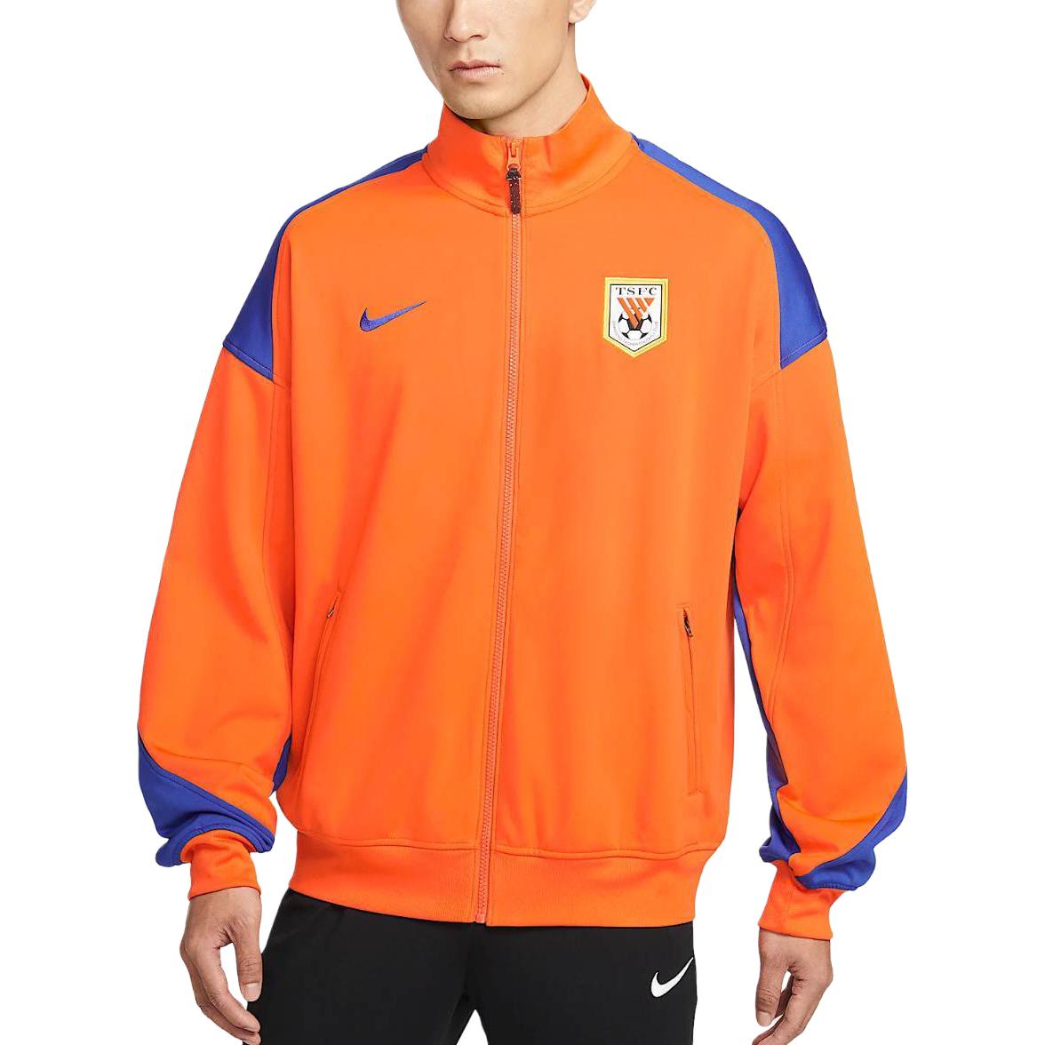 

Nike Dri-Fit Academy Pro Anthem 2026 Season Shandong Taishan Quick-Dry Fleece Football Zip Club Color-Block Long Sleeve Jacket Men jackets IQ0516-819 L
