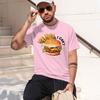 Eatmeal Burger Unisex Tshirt Fitness Enthusiasts Eat Day Grh T Shirts Funny Summer Outors Unisex Unisex Casual Clothes Tops 2026 New M