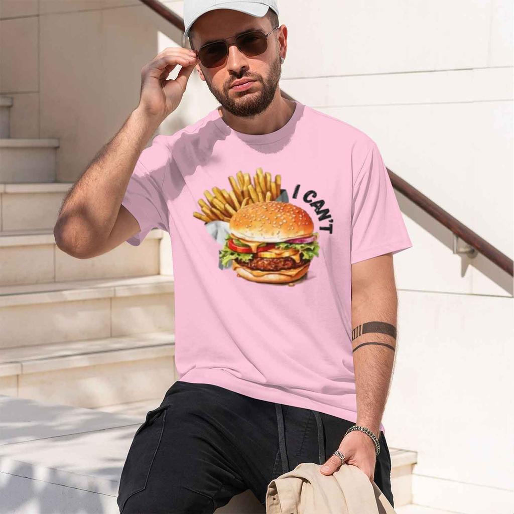 Eatmeal Burger Unisex Tshirt Fitness Enthusiasts Eat Day Grh T Shirts Funny Summer Outors Unisex Unisex Casual Clothes Tops 2026 New M