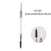 Dual Ended Brow Comb Makeup Brush Eyebrow Eye Lashes Roller Eyelashes Beauty Tool
