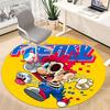 1PC Mario Office Round Area Rug, Indoor Mat Suitable For Office, Under Office Chairs Bedroom Living Room Home Decor, Room Deco110