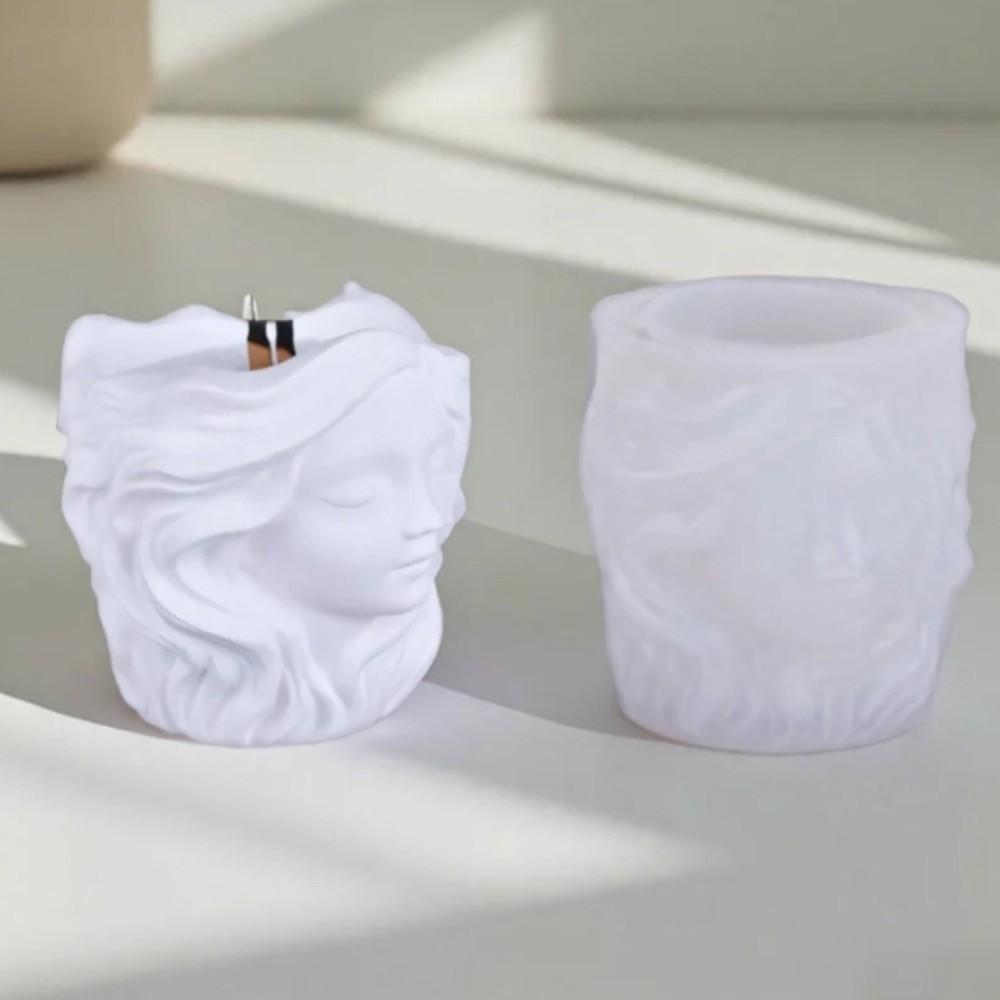 Dekorativ Silikon Godteriform DIY Aromaterapi Lysform Håndlaget Oppbevaringsboksform Håndverksfremstilling