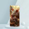 Transparent Phone Case for Samsung Galaxy A16 A14 A12 A22 A24 A42 A02 A03S A06 A20 A30 A40 Soft TPU Cover Cute Pig Pattern Capas