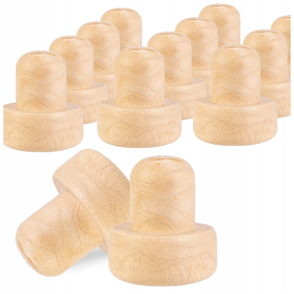50x WINE COCKS 21.5 MM JUICE CORKS WINE BOTTLES CLOSURE PLUG