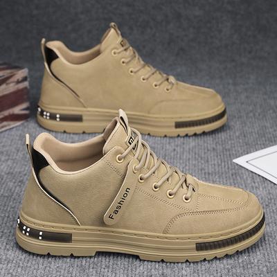Herren High Top Stiefel Herbst Winter Herrenschuhe Arbeitssicherheit Sneaker Winter Outdoor Casual Sport Sneaker Männliche Stiefeletten