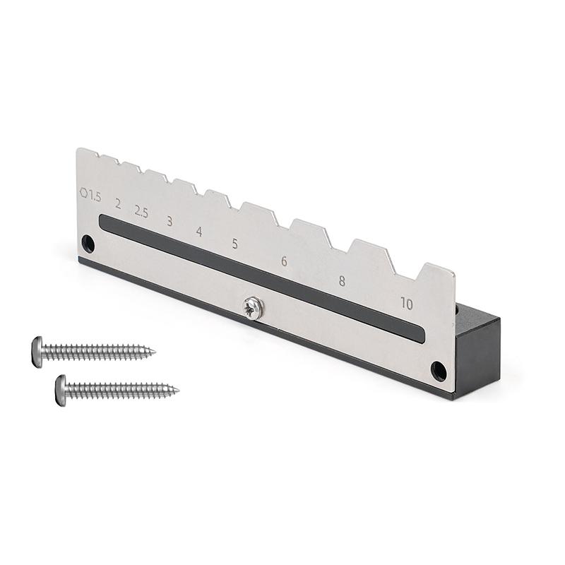 1.5-10Mm Hex Wrench Holder 9 Slot Wall Mount Wrench Storage Rack Wall Wrench Tray Woodworking Tool Hanging Organizer