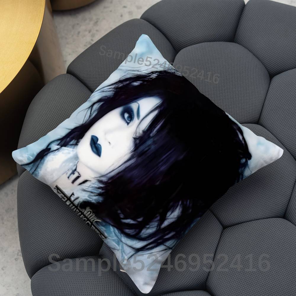 MMalice Mizer Mana Sama Square Cushion Pillow Case Sofa  BedroomLiving Room Backrest Multiple Sizes Washable Covers