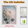 DIY Sady Diamond Art s motivem Perlového pampelišky 15,7x19,6 palce Sady Gem Art Diamond Painting bez rámu pro dospělé Nápad na dárek Dekorace na stěnu do domácnosti