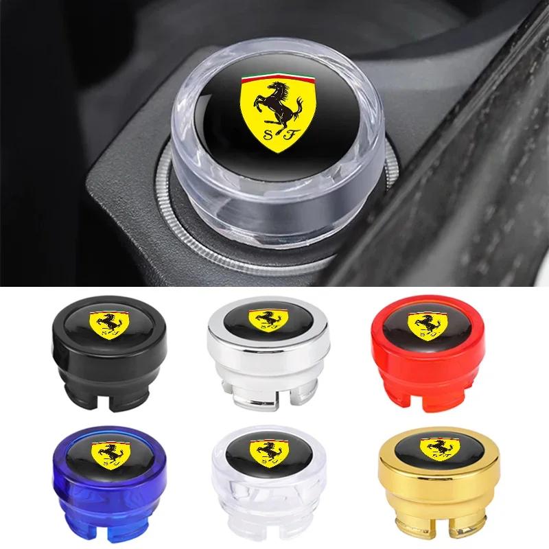 ABS Car Cigarette Lighter Cover Dust Proof Decoration Cap For Ferrari 308 GT4 328 GTB GTS F355 360 Modena F430 458ltalia 488 GTB MQ4