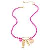 Handmade Fish Starfish Pendant Necklace Colorful Beads Boho Necklace Beaded Necklace  Jewelry Gifts