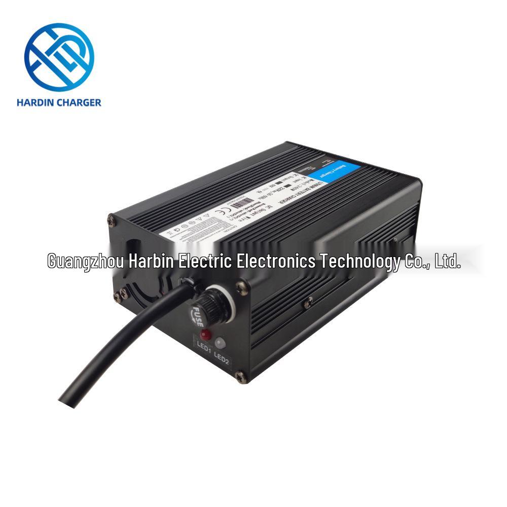 24V/29.2V 10A Lithium Battery Charger for Bumper Cars & Electric Wheelchairs with Overvoltage and Overcurrent Protection.