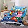 1pc,Finding Nemo Sea Life Friends Throw Blanket Soft & Cozy Coverlet for Bed, Couch