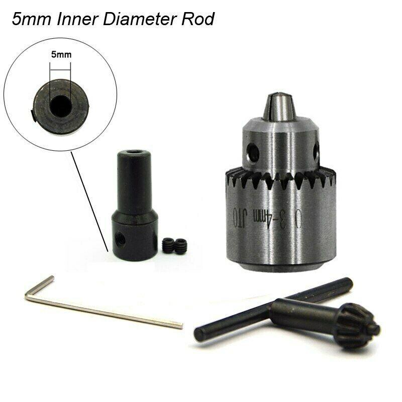 Taper Mounting Lathe Chuck Mini Drilling Machine With Mini Drill Chuck Key