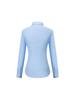 2024 Unisex Bamboo Fiber White Non-Iron Long-Sleeve Shirt: Women's Business Style