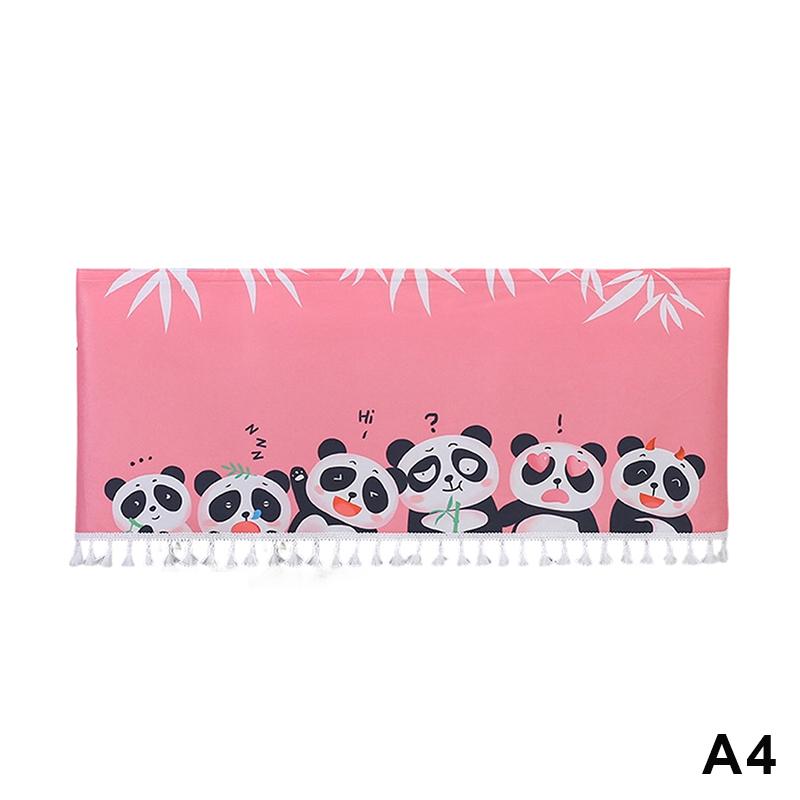 Cartoon Animal Door Curtain With Tassels Self-adhesive Partition Curtains For Bedroom, Bathroom & Home Decor, Privacy Dust Proof