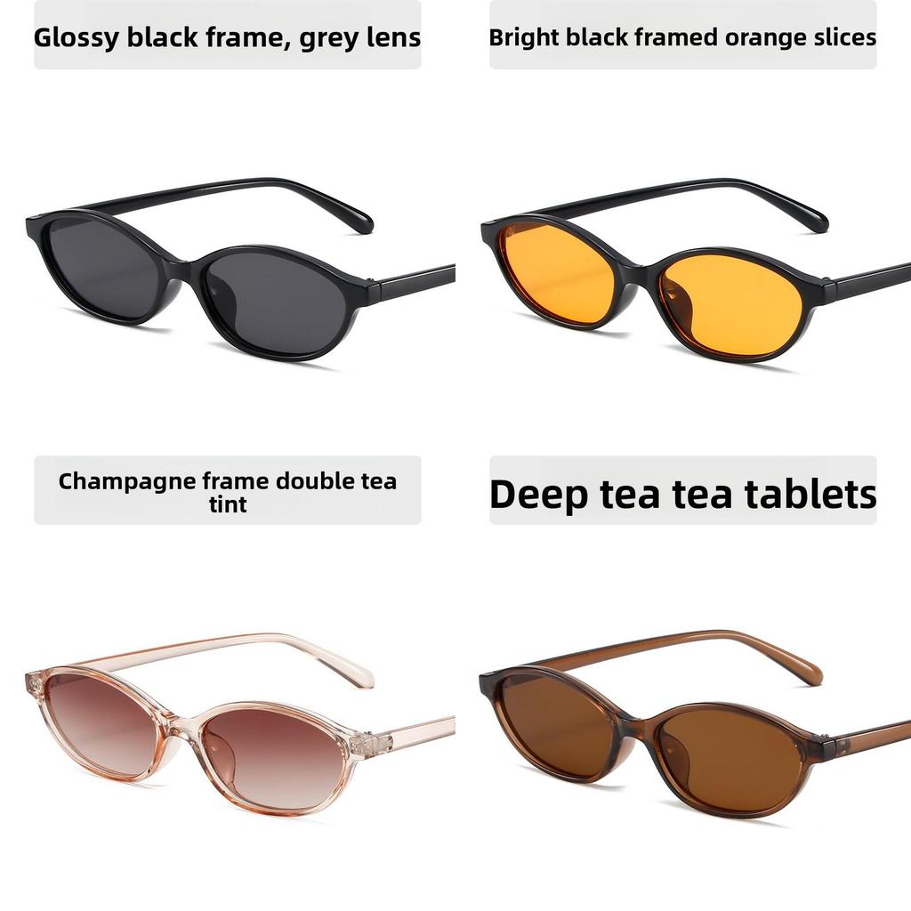 Stylish Black Frame Sunwear With Tinted Lenses For Casual Daywear And Events