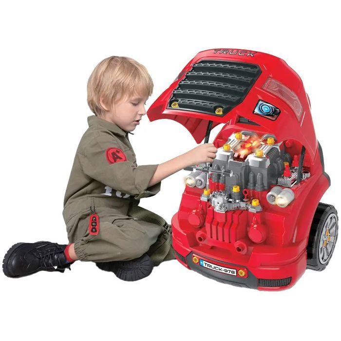 Mechanikerwerkstatt - Buddy Toys - BGP 5011 rot