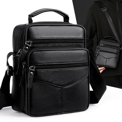 Sac à bandoulière en PU Sac à bandoulière pour homme Sac à main d'affaires