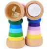 Rainbow Wooden Magical Mini Kaleidoscope Bee Eye Effect Polygon Prism Children Toy