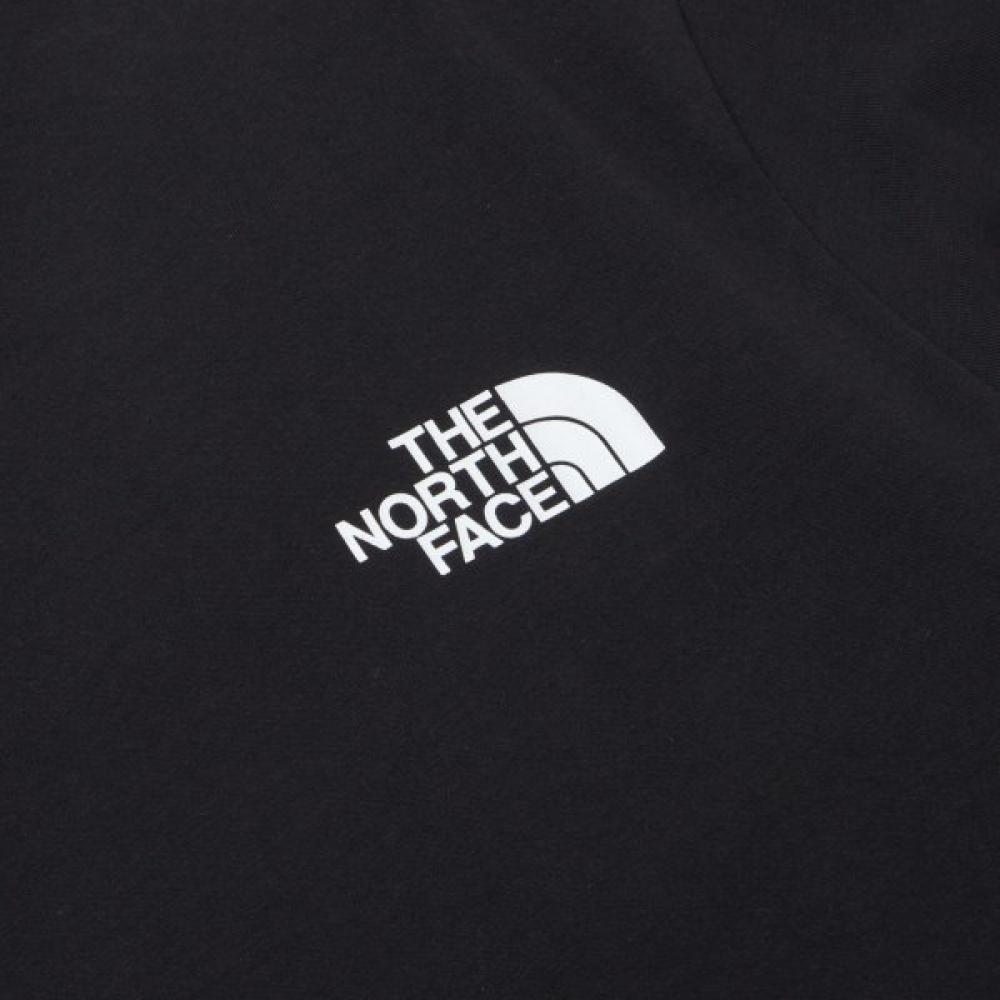 The North Face Korean Half Sleeve Round Tee 3 Black
