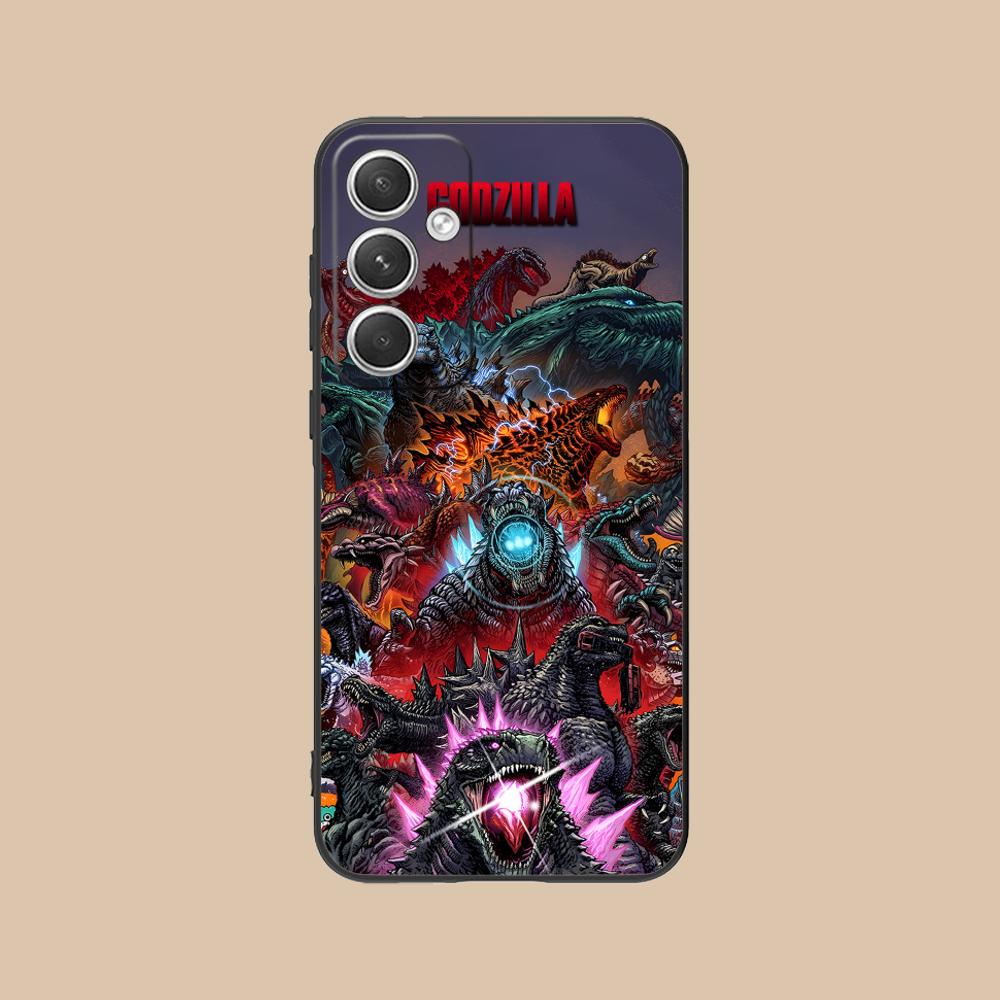 

G-Godzillas-S Phone Case for Samsung Galaxy S25 S24 S23 S22 S21 S20 S10 S9 Plus FE Ultra Lite Black Cover Cellphones Galaxy S9 Plus