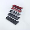 3D ABS Black Silver Letters  G800 800 BITURBO Emblem for Mercedes Benz Brabus G Car Fender Trunk Rear W464 Logo Sticker MU8