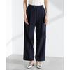[Nano Universe] light function tack Semi-wide pants (Setup possible) ladies M 121 D. Navy 669-5127300