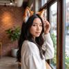 Animal Gothic Headband Artificial Lolita Ears Headwear Funny Hair Accessories  Stage
