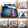 Japanese Cartoon Three-Piece Quilt Set Printing 3D Digital Printing Quilt Set
