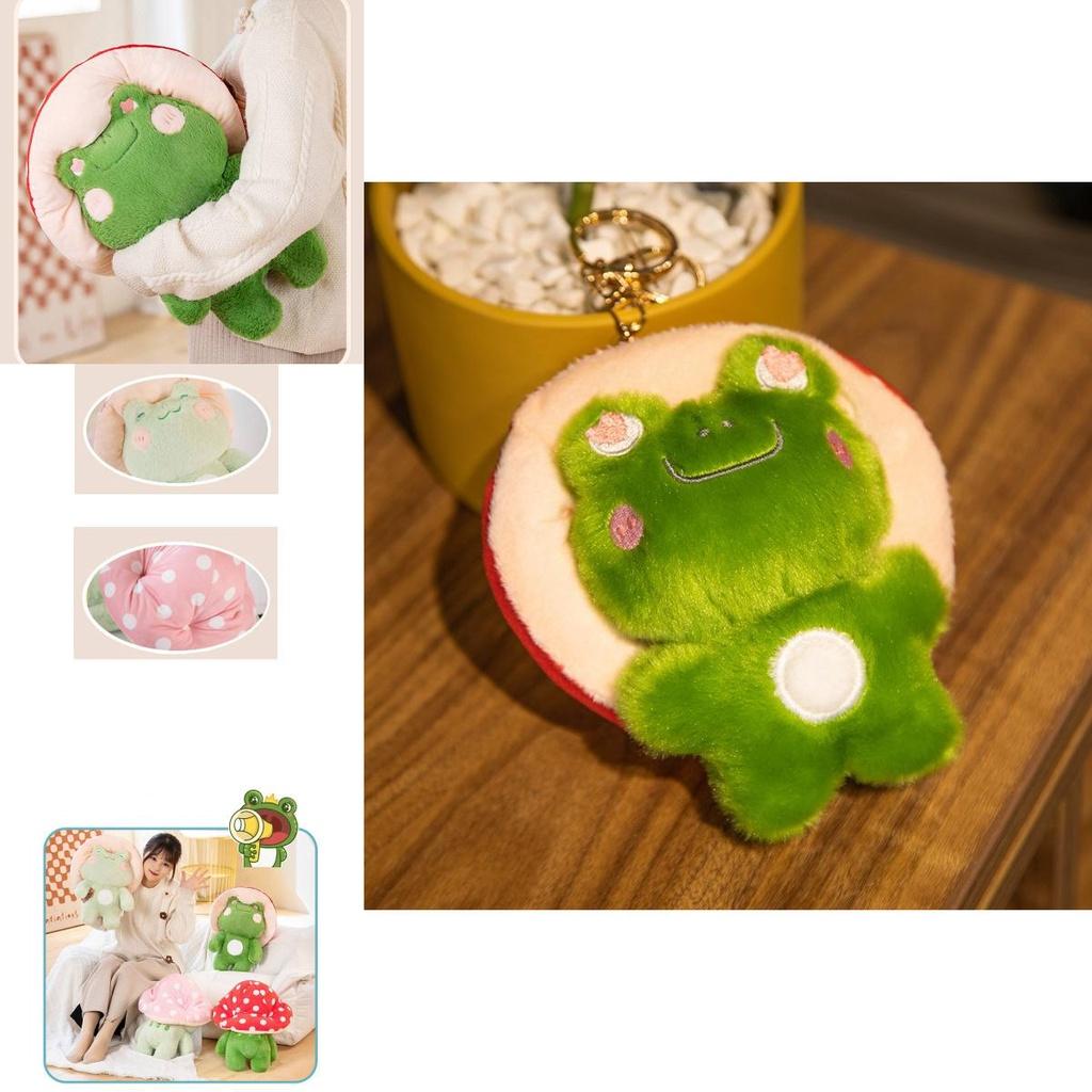 Frosch Plüschtier Kissen Tasche Für Kinder Und Erwachsene