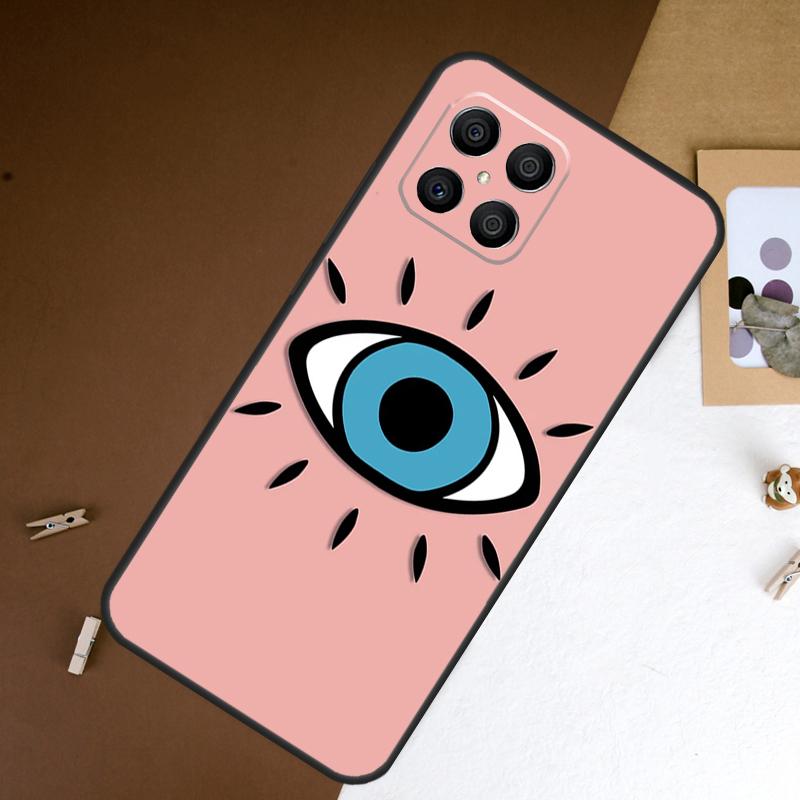 Big Eyes Cartoon Pattern Case For Honor 70 50 90 Lite Magic 6 5 Pro Cover For Honor X8a X9a X7a X6a X9b X8 X9 X7 8X