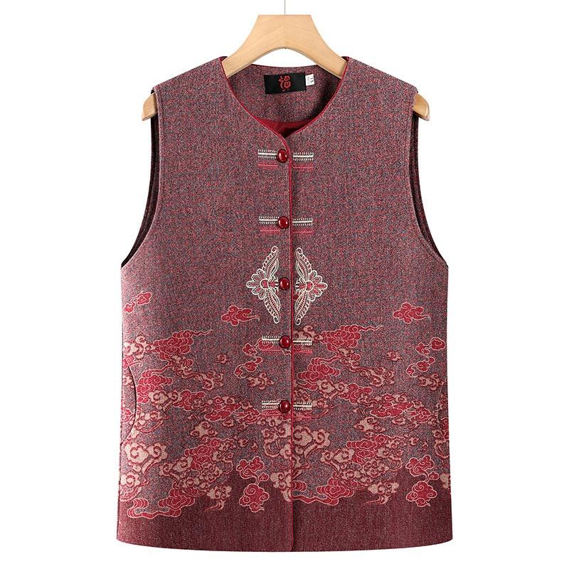 Women's Vest Season Vest Wearing New Vest Old Lady Vest