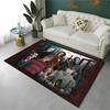 Horrorfilm-Charakter Chucky S-Scream Cartoon Teppich für Spielzimmer Schlafzimmer Wohnzimmer Sofa Heimdekoration, Teppich rutschfest