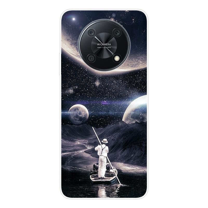 For Huawei nova Y90 Y 90 novaY90 Case Soft Silicone Back Cover Cartoon Phone Case Diversification