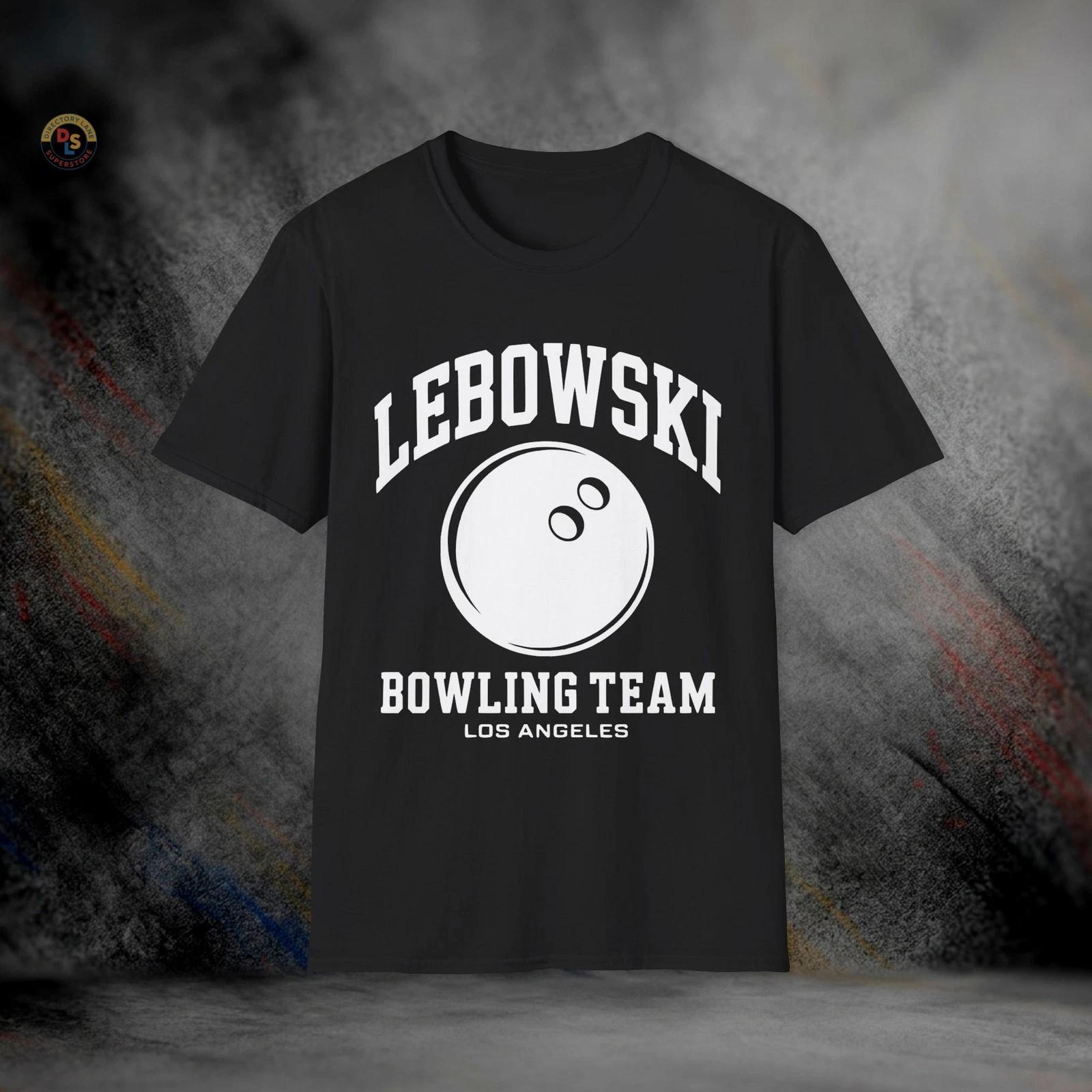 Lebowski Bowling Team The Big Lebowski T-Shirt | Softstyle Tee XL