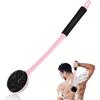 Siliconen rugschrobber voor de douche, in staat om overvloedig schuim te produceren, geschikt voor exfoliatie . Geschikt voor zowel mannen als vrouwen (lang model)