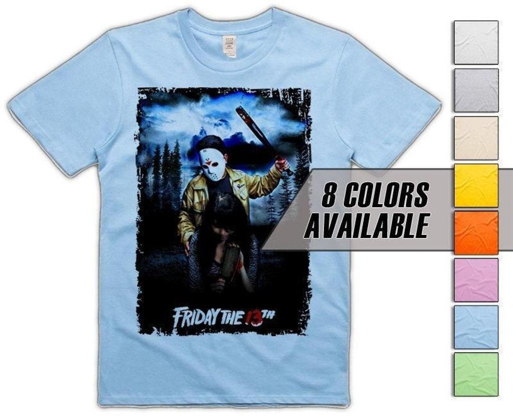 Friday the 13th V41 Men's T-Shirt All Sizes S-5XL 8 Colors Available