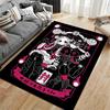 Anime Couple with Gothic Design suitable as a non-slip mat for the living room or bedroom sofa