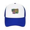 Mardi Gras Logo Trucker Hat Lightweight Polyester Mesh Baseball Cap for Carnival and Festival Parties Adult