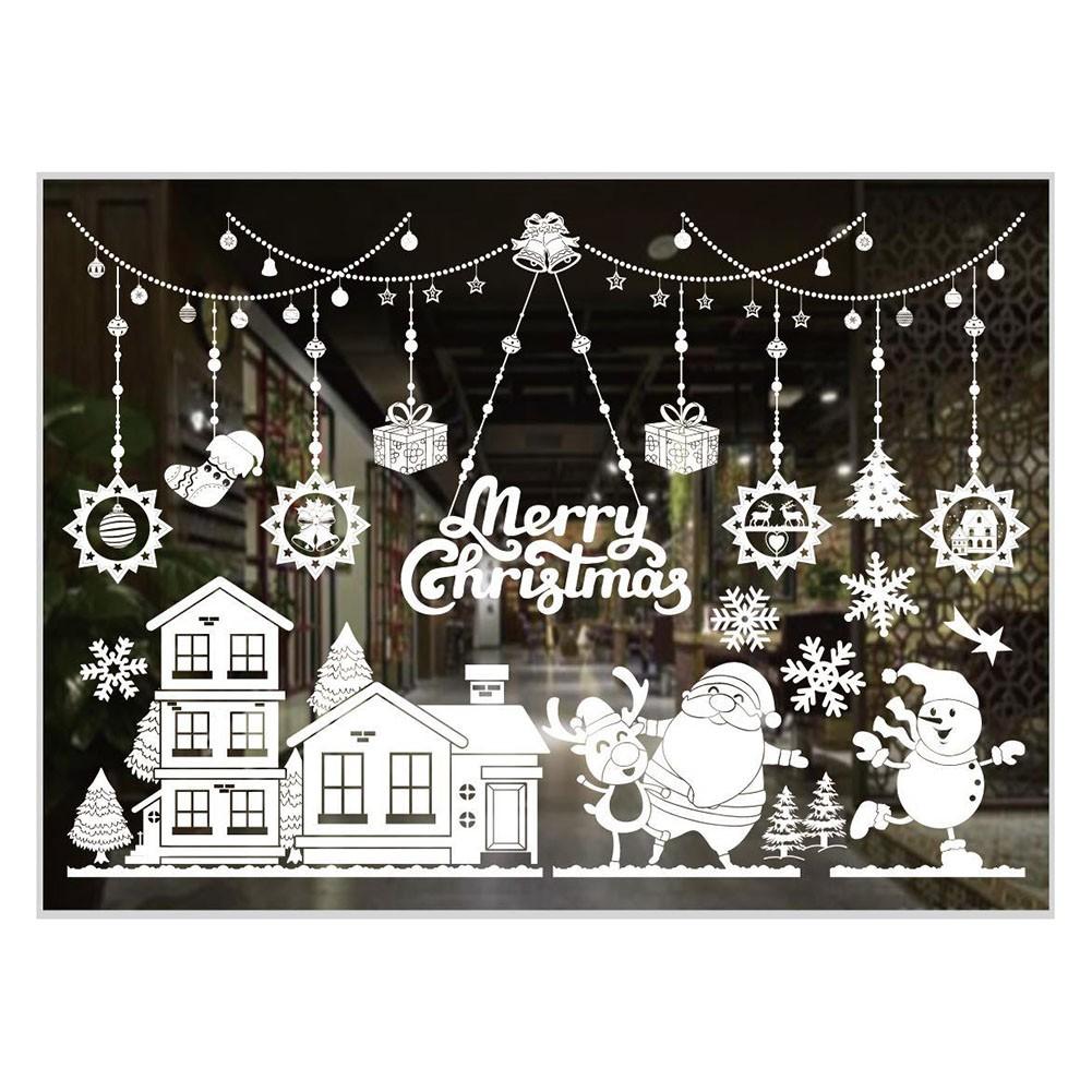 Christmas Decal 50*70cm Festive Decor For Christmas