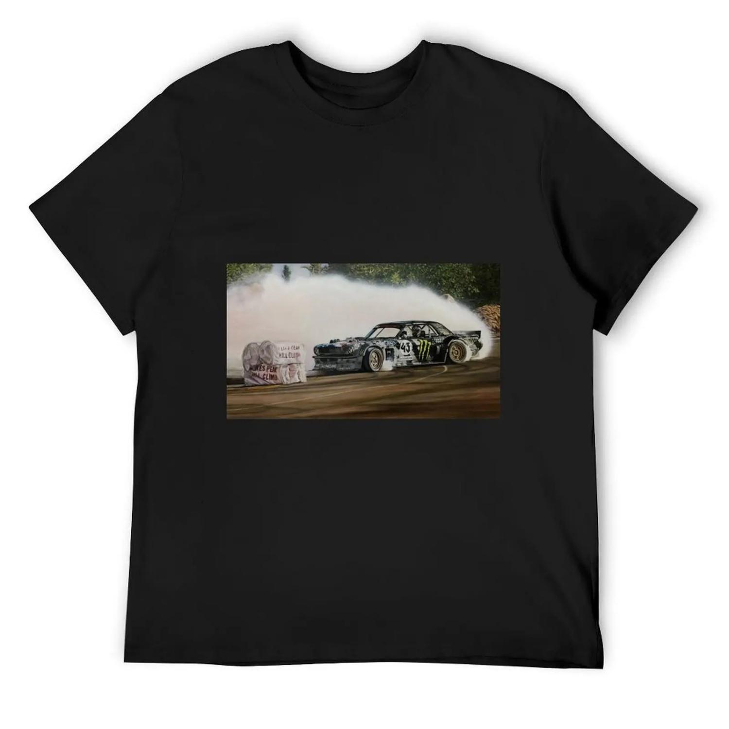 Hoonicorn Drift Car T-Shirt quick drying anime tshirt mens designer t shirt S
