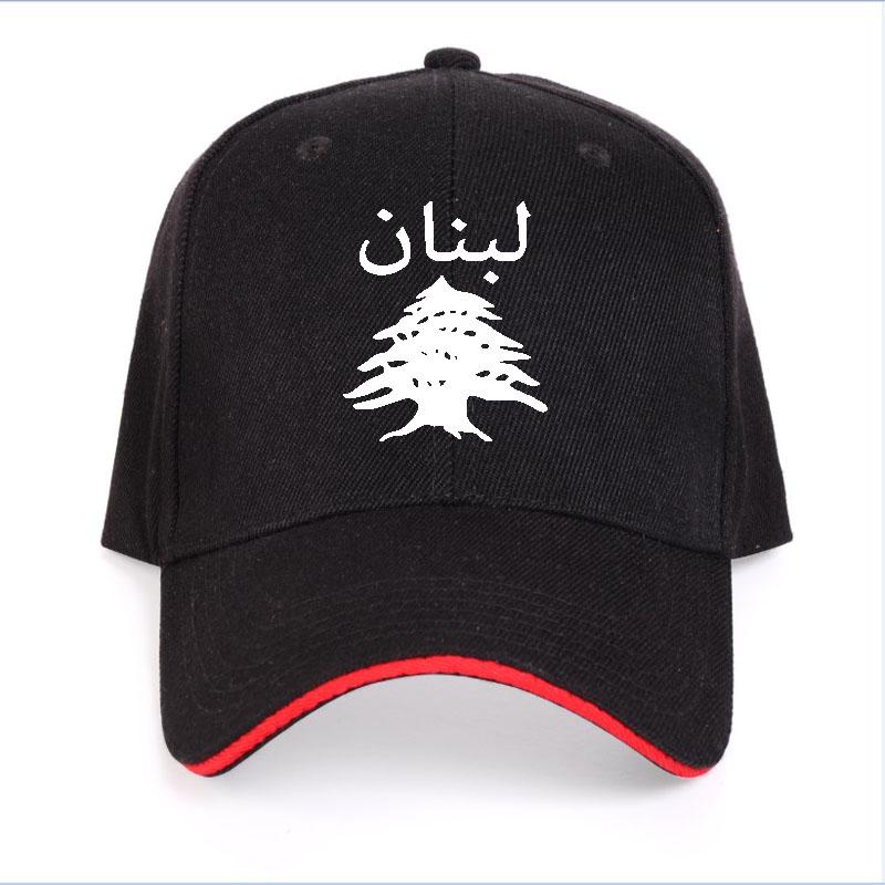 Lebanon Male Diy Free Custom Name Lbn Unisex Hat Nation Flag Lb Republic Arabic Arab Lebanese Country Print Photo Baseball Cap