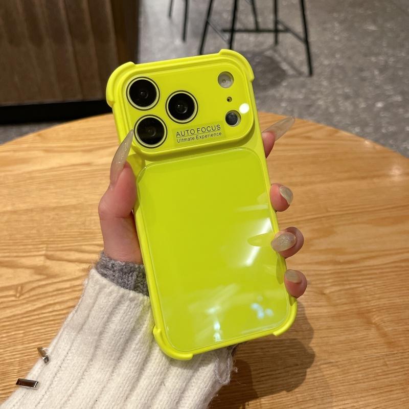 Crystal Candy Acrylic Shockproof Case For iPhone 17 Air 16 15 14 13 Pro Max Corners Protective Hard Glass Phone Cover