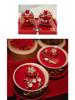 Tying the Knot Ceramic Wedding Tea Cups with Lids - DIY Handmade Decoration