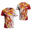 Fitnesskleidung Mann Sommer Rundhals Schnelltrocknendes T-Shirt Tennis Badminton Tischtennis Sportbekleidung Outdoor Laufen Fitness Herren T-Shirts